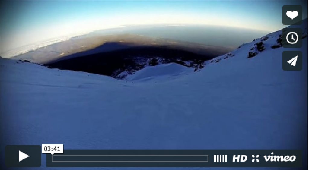 5 Dic 2013 POWDER!!! - Discesa Da Osservatorio Vulcanologico Pizzi Deneri