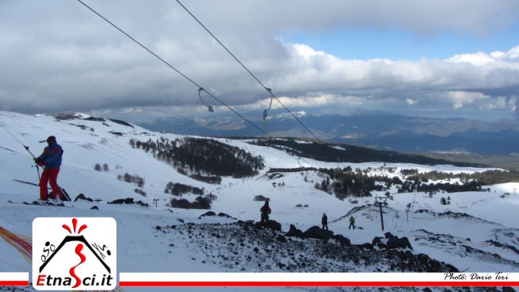 Etna Nord - Aggiornamento neve. Da domani apertura ski-lift Monte Conca